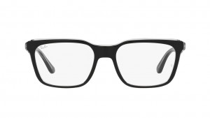 Ray-Ban RX5391 BLACK ON TRANSPARENT