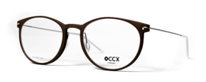 O-CCX Eyewear Slim Gemäßigte espresso