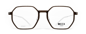 O-CCX Eyewear Slim Offene espresso