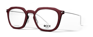 O-CCX Eyewear Slim Respektvolle kirsche