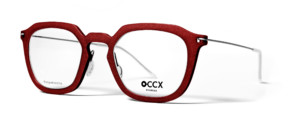 O-CCX Eyewear Slim Respektvolle granatapfel