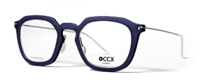 O-CCX Eyewear Slim Respektvolle saphir