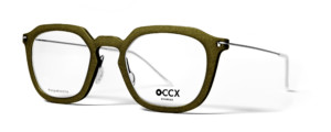 O-CCX Eyewear Slim Respektvolle olive