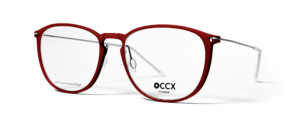 O-CCX Eyewear Slim Vertrauenswürdige granatapfel