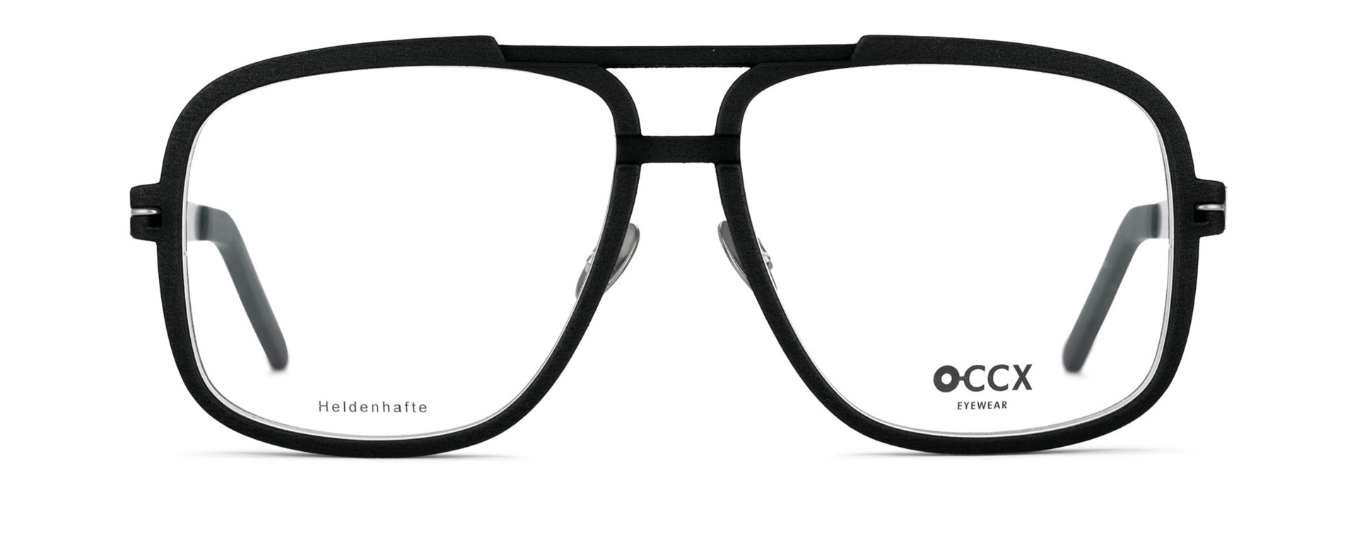 O-CCX Eyewear Avantgarde Heldenhafte Schieferschwarz