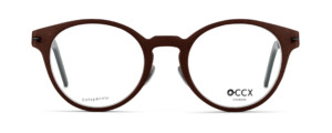 O-CCX Eyewear Avantgarde Entspannte Schieferbraun