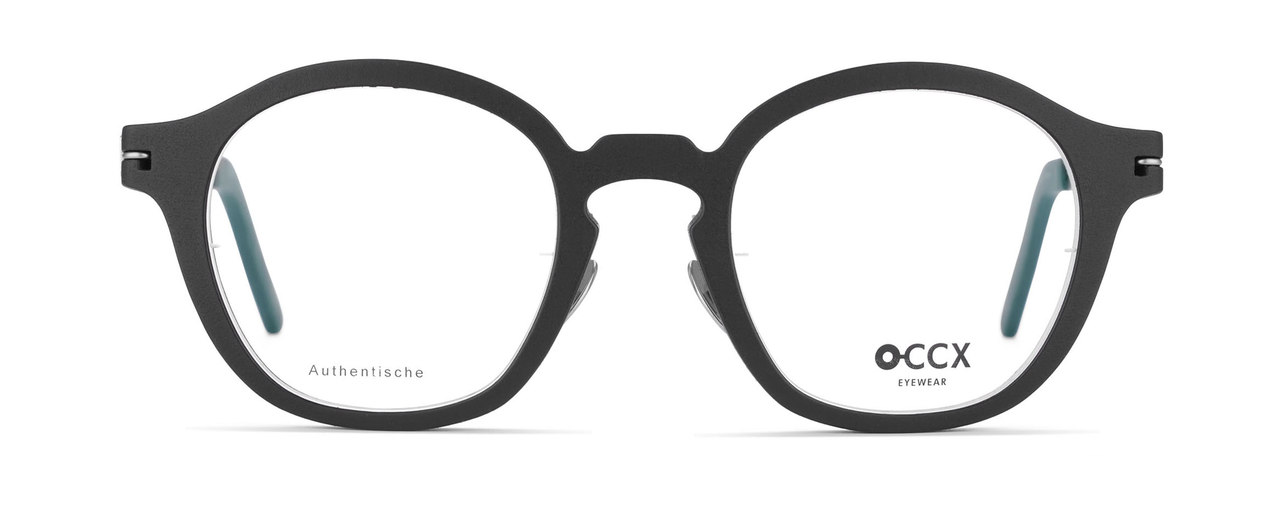 O-CCX Eyewear Avantgarde Bold Authentische Schiefergrau