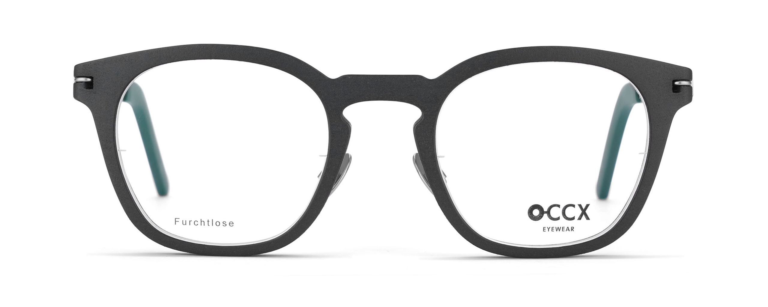 O-CCX Eyewear Avantgarde Bold Furchtlose Schiefergrau
