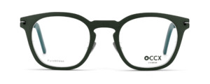 O-CCX Eyewear Avantgarde Bold Furchtlose Schiefergrün